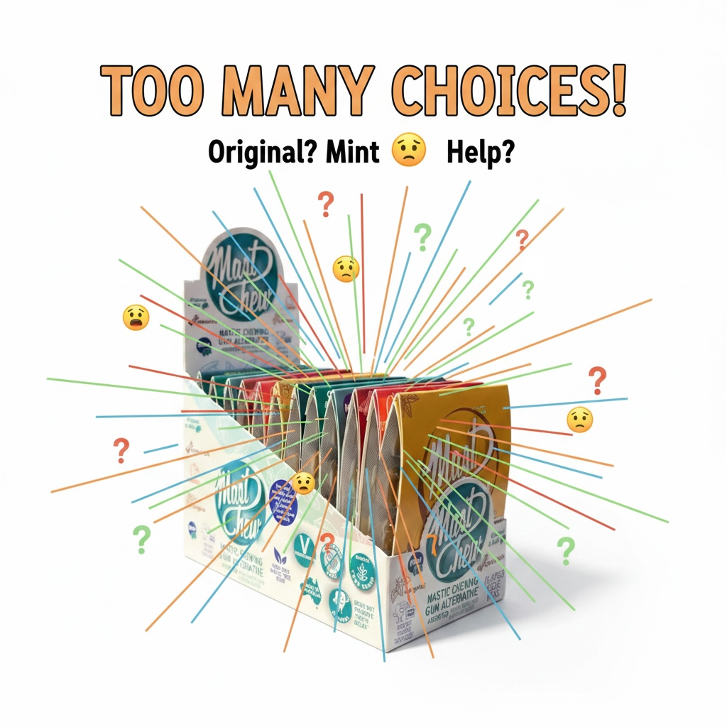 Mastic Chewing Gum Alternative – Assorted Sleeve Box