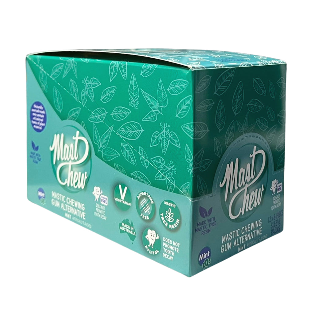Mastic Chewing Gum Alternative – Mint Sleeve Pack