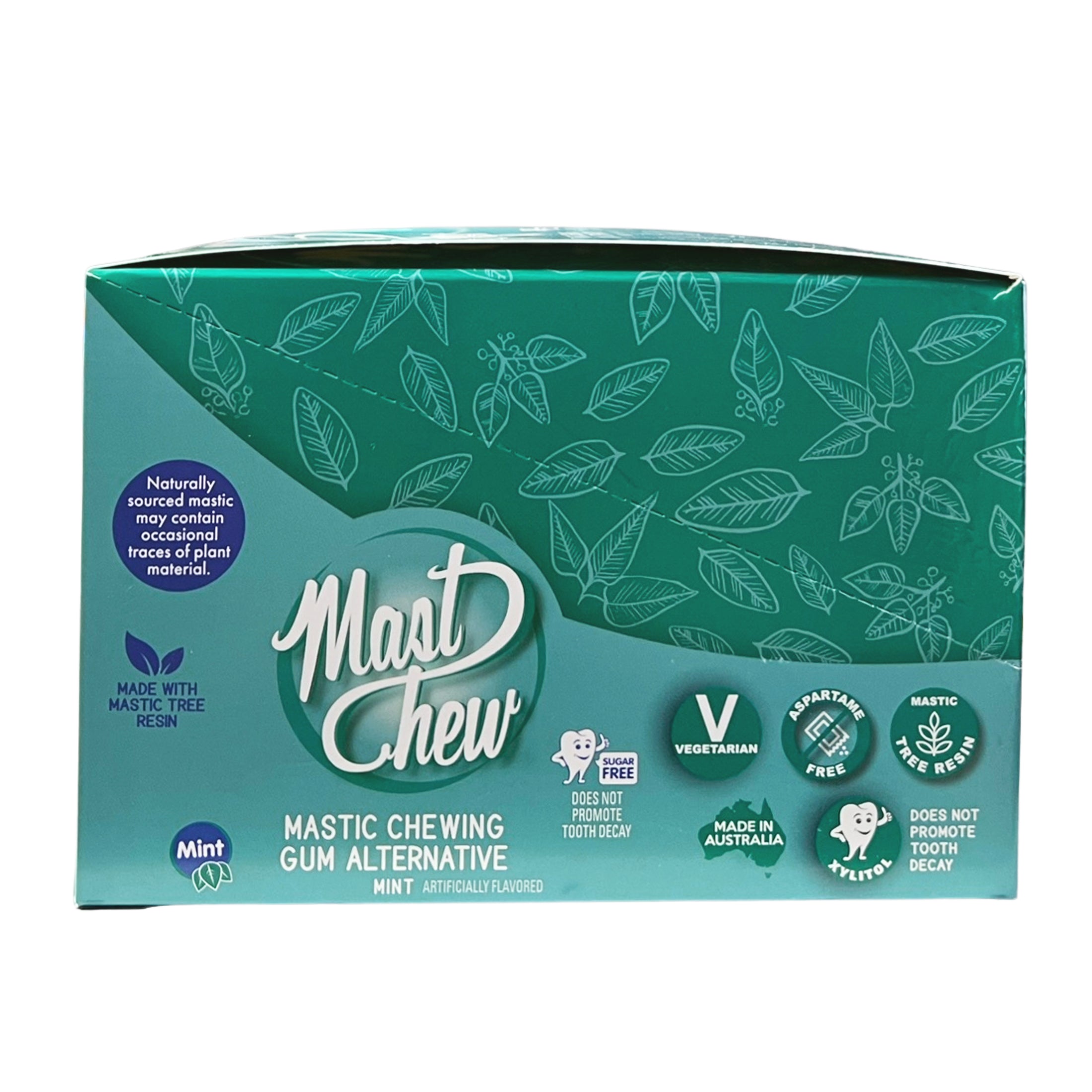 Mastic Chewing Gum Alternative – Mint Blister Pack (16 Pieces)